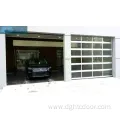 Residential Automatic Aluminum Glass Sectional Garage Doors